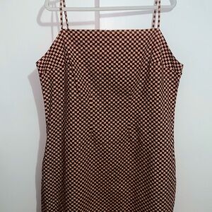 Levi’s checkered dress
